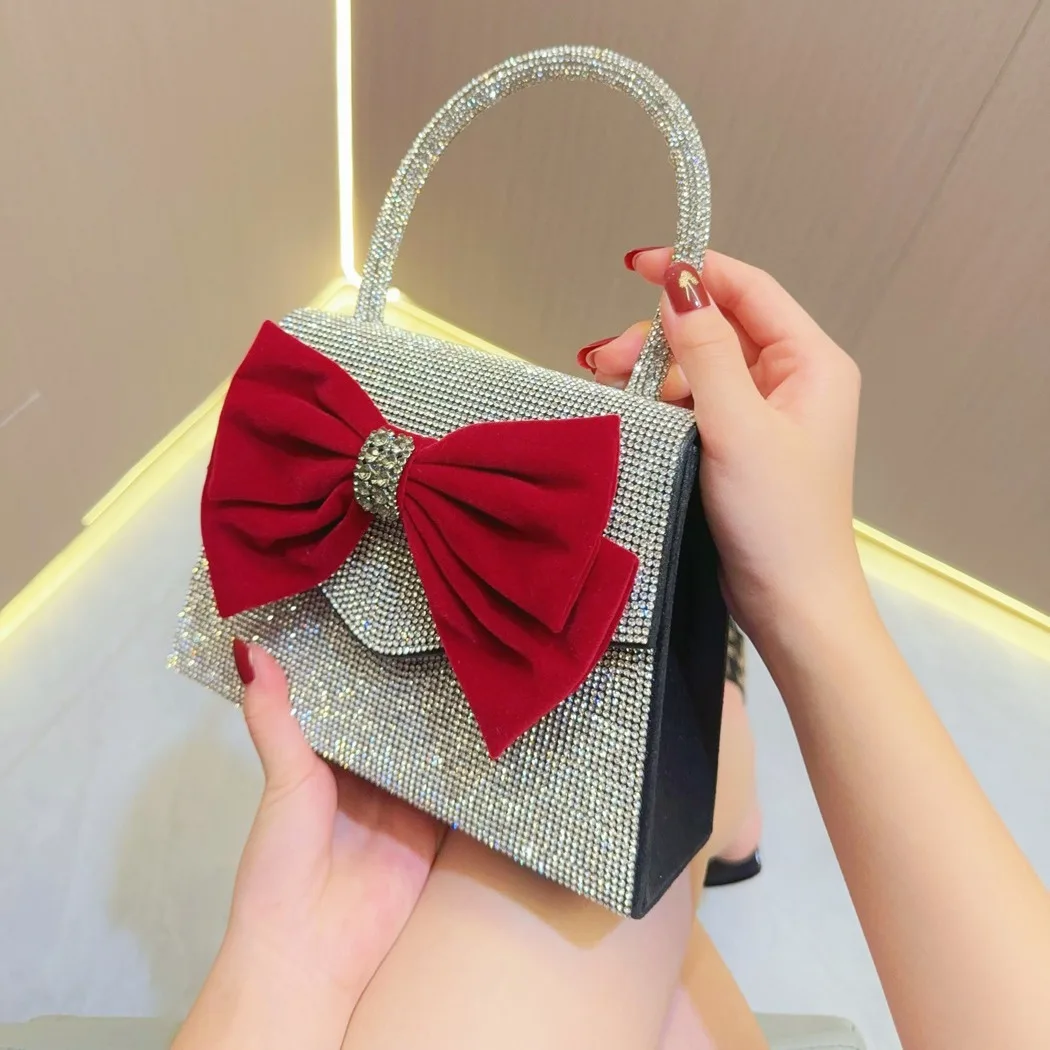 New style socialite party bag, rhinestone handbag for weddings, birthday parties, gatherings, evening dress bag, and crossbody e
New style socialite party bag, rhinestone handbag for weddings, birthday parties, gatherings, evening dress bag, and crossbody e