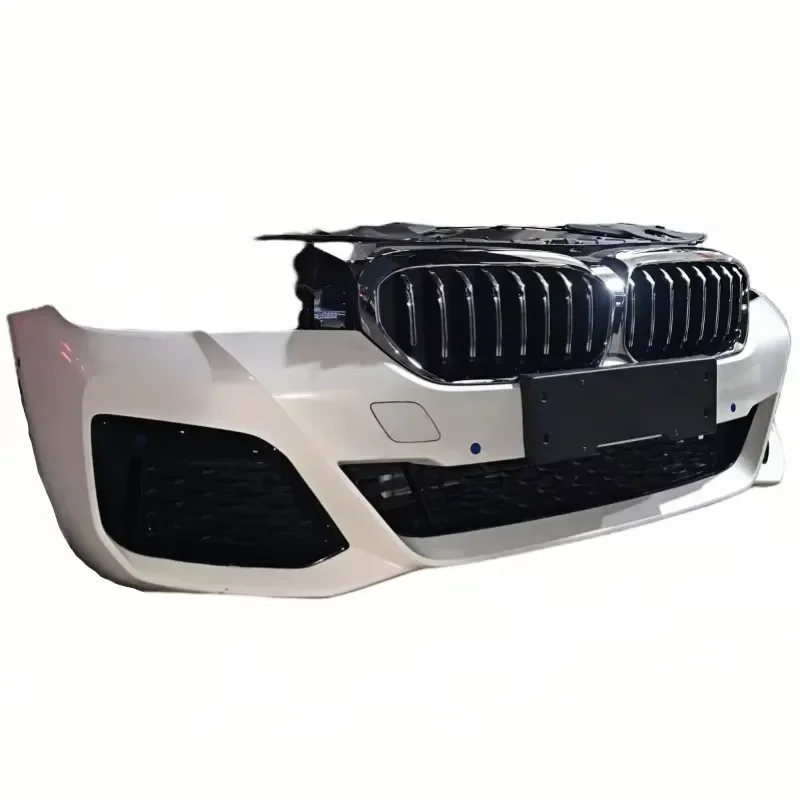 For G30 G38 LCI MT Front Bumper Body Kit with Upgraded Assembly Grille Radiator and Fog Light Cut-Outs for New or Used
For G30 G38 LCI MT Front Bumper Body Kit with Upgraded Assembly Grille Radiator and Fog Light Cut-Outs for New or Used