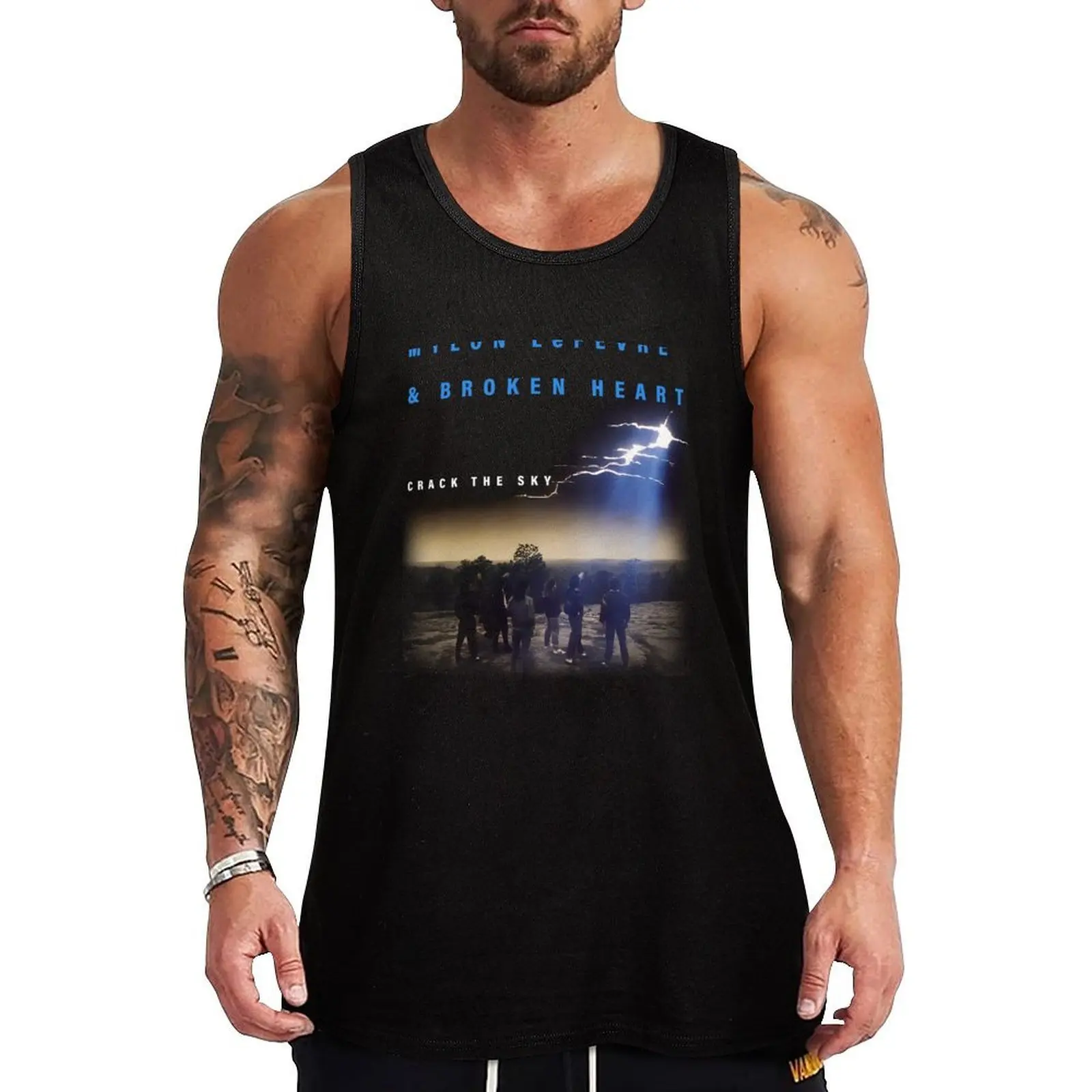 Mylon LeFevre & Broken Heart - Crack the Sky Tank Top Basic Layering Tank Top Casual Sleeveless Soft Shirt
Mylon LeFevre & Broken Heart - Crack the Sky Tank Top Basic Layering Tank Top Casual Sleeveless Soft Shirt