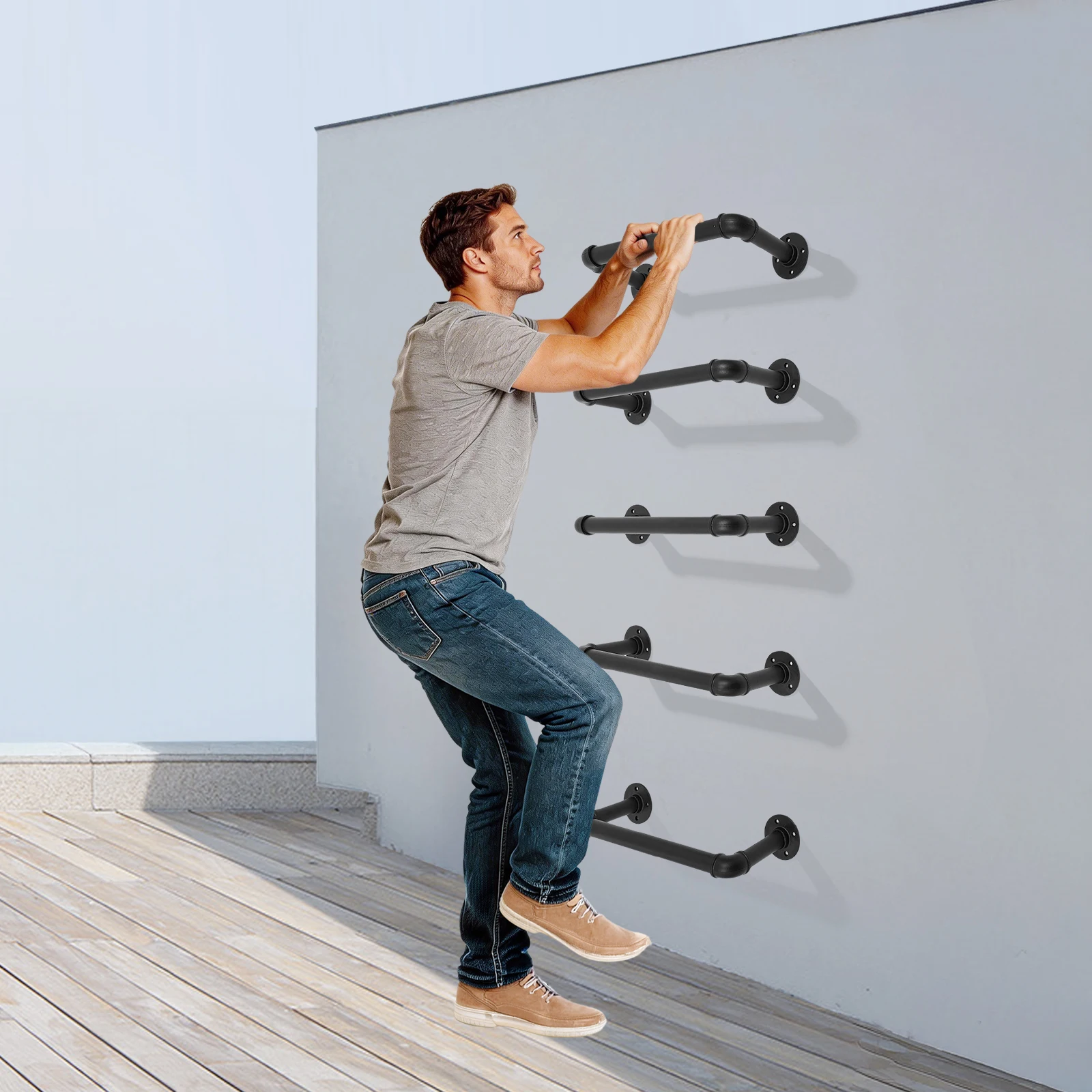 Wall Mounted Ladder Step Ladder Step Ladder 5 Pack for Basement Window Well and Egress Attic Basement Escape Window Wells Exterior Walls
Wall Mounted Ladder Step Ladder Step Ladder 5 Pack for Basement Window Well and Egress Attic Basement Escape Window Wells Exterior Walls