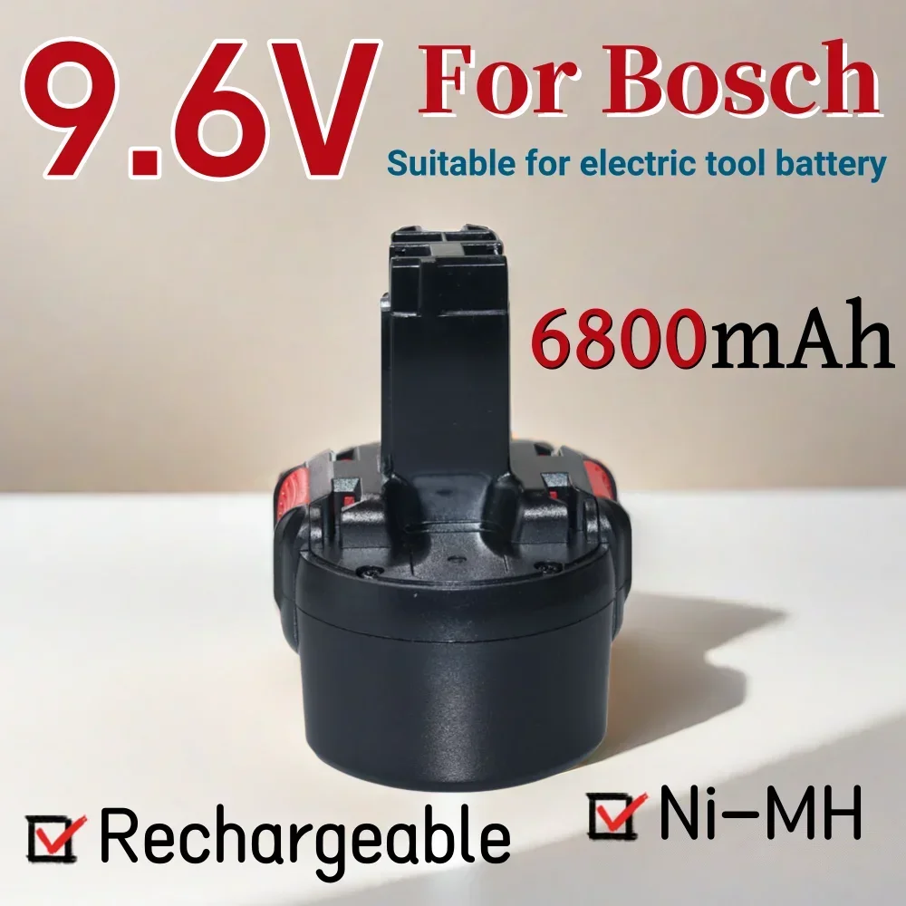 Ni-MH Rechargeable Power Tool Battery 9.6V 6800mAh For Bosch PSR 960 BH984 BAT048 BAT119
Ni-MH Rechargeable Power Tool Battery 9.6V 6800mAh For Bosch PSR 960 BH984 BAT048 BAT119