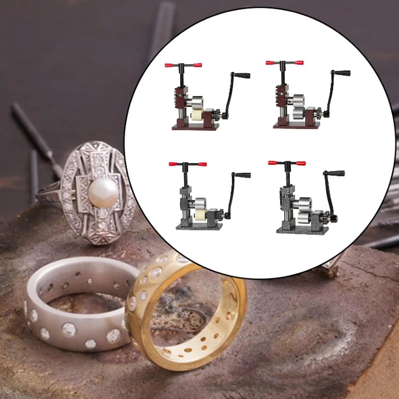 Rolling Mill Machine Jewelry Press Tool Compact Practical DIY Crafting Hand
Rolling Mill Machine Jewelry Press Tool Compact Practical DIY Crafting Hand