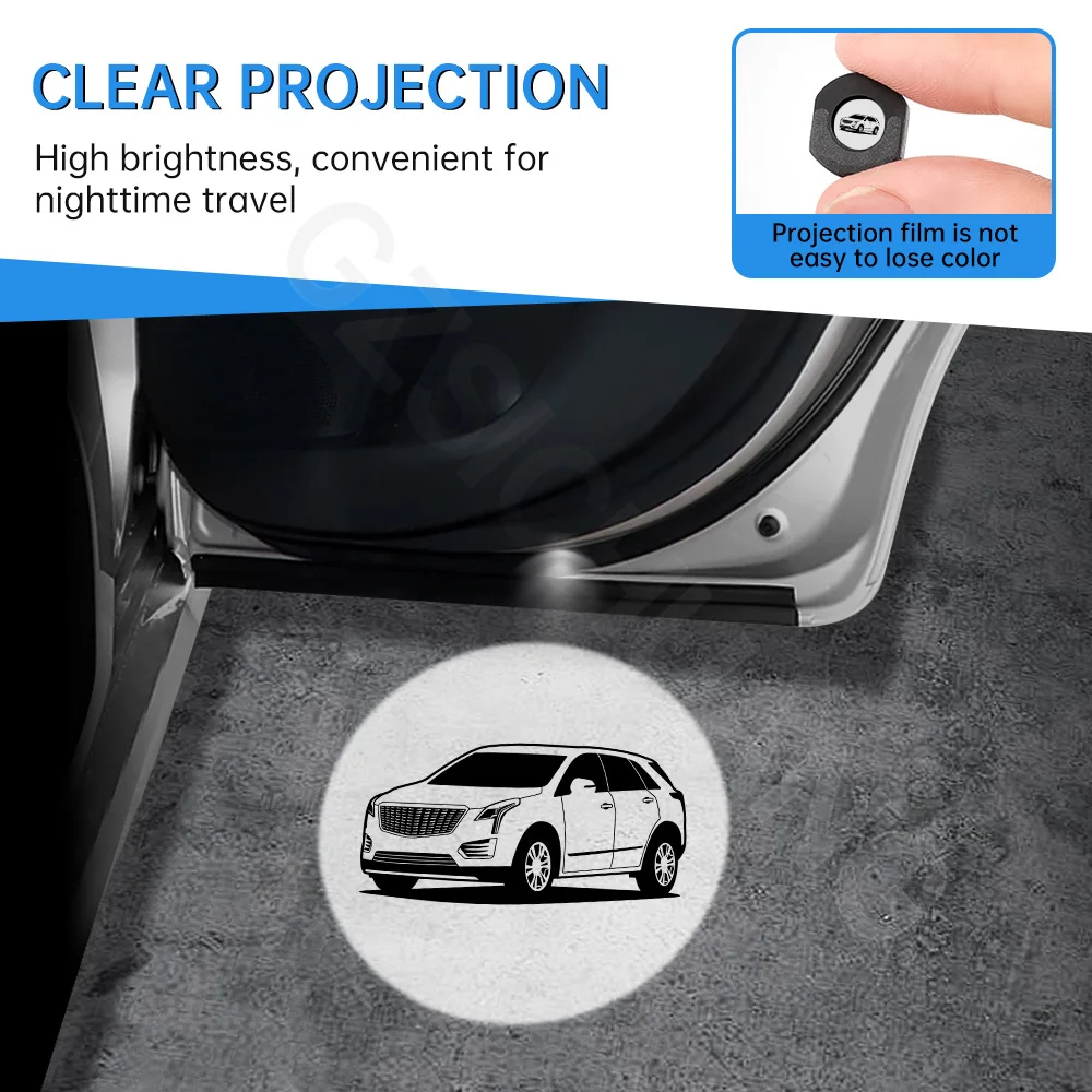 Car Door Welcome Light For Cadillac XT5 2016 2017 2018 2019 2020 2021 2022 2023 2024 LED Door Projection Light Car Accessories
Car Door Welcome Light For Cadillac XT5 2016 2017 2018 2019 2020 2021 2022 2023 2024 LED Door Projection Light Car Accessories
