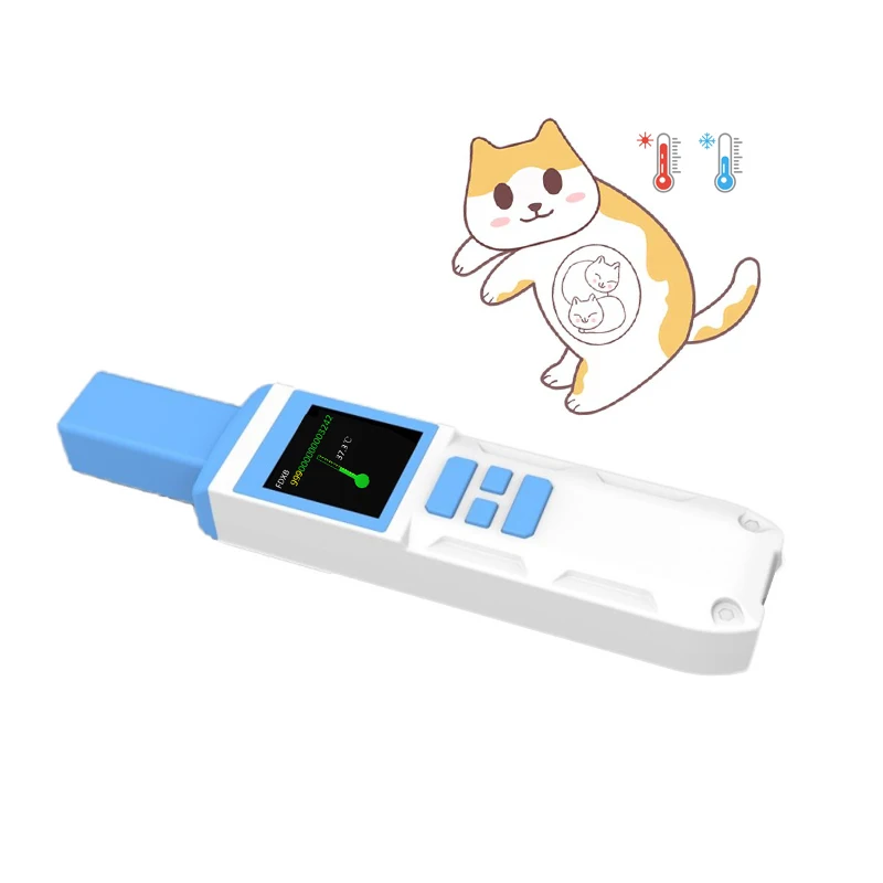colour screen 134.2Khz ISO11784/85 FDX-A,FDX-B,HDX temperature chip reader RFID microchip scanner for pregnant cats dogs pets
colour screen 134.2Khz ISO11784/85 FDX-A,FDX-B,HDX temperature chip reader RFID microchip scanner for pregnant cats dogs pets