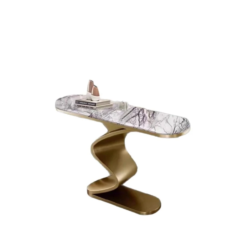 Italian rock slab entrance table light luxury household entry front door against the wall end view table modern simple corridor
Italian rock slab entrance table light luxury household entry front door against the wall end view table modern simple corridor