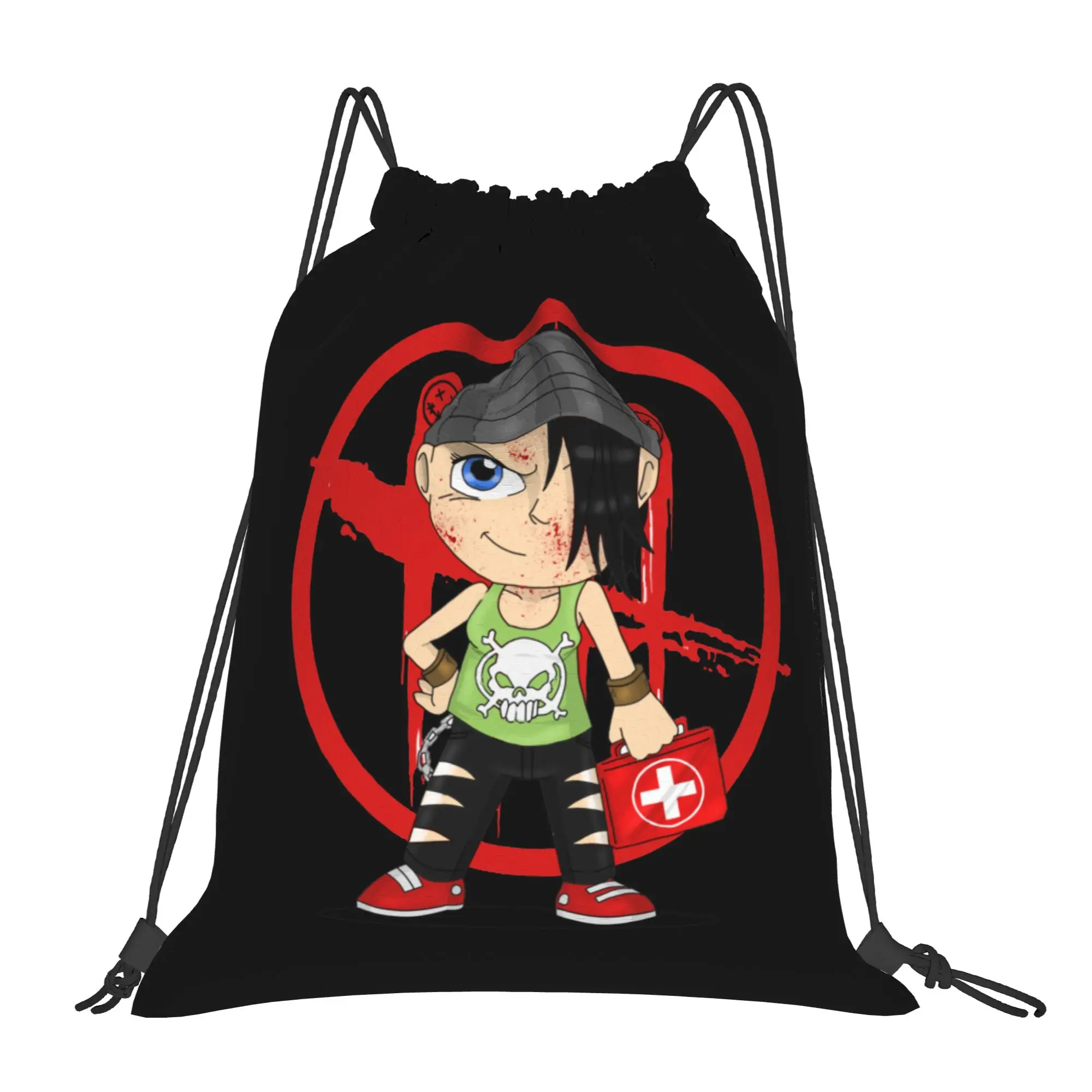 Deads by Daylights Chibi Nea Karlson Drawstring Backpack Gym Sports Sackpack Water Resistant Horror Killers Game Dbd String Bag
Deads by Daylights Chibi Nea Karlson Drawstring Backpack Gym Sports Sackpack Water Resistant Horror Killers Game Dbd String Bag