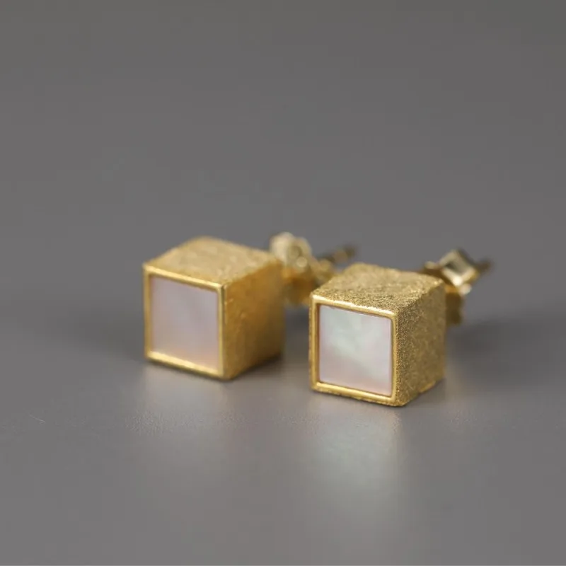 Lotus Fun The Art of Geometric, настоящие серьги из стерлингового серебра 925 пробы для женщин, подарок, ювелирные изделия ручной работы
Lotus Fun The Art of Geometric, настоящие серьги из стерлингового серебра 925 пробы для женщин, подарок, ювелирные изделия ручной работы