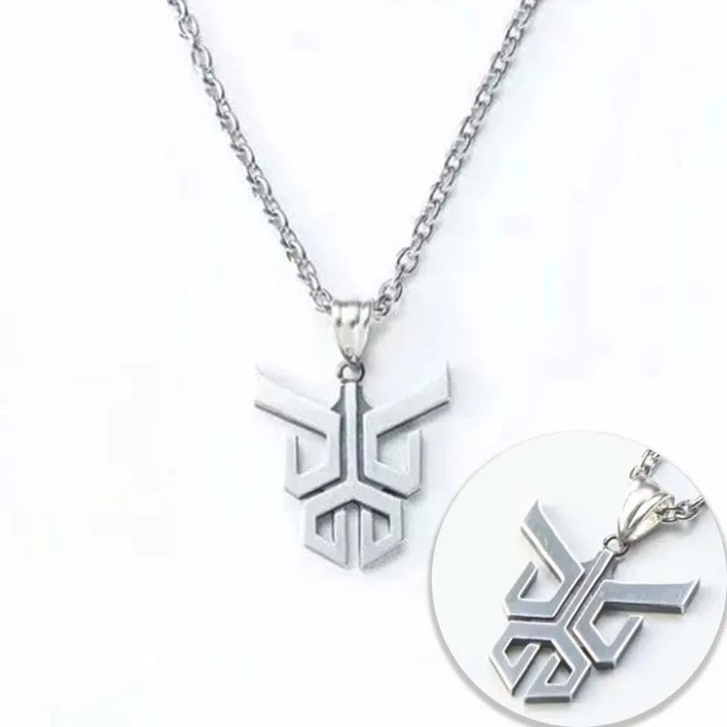 Kamen Rider Kuuga Pendant Necklace for Men Women Stainless Steel Silver Cross Chain Necklace Creative Jewelry Gifts Accessories
Kamen Rider Kuuga Pendant Necklace for Men Women Stainless Steel Silver Cross Chain Necklace Creative Jewelry Gifts Accessories