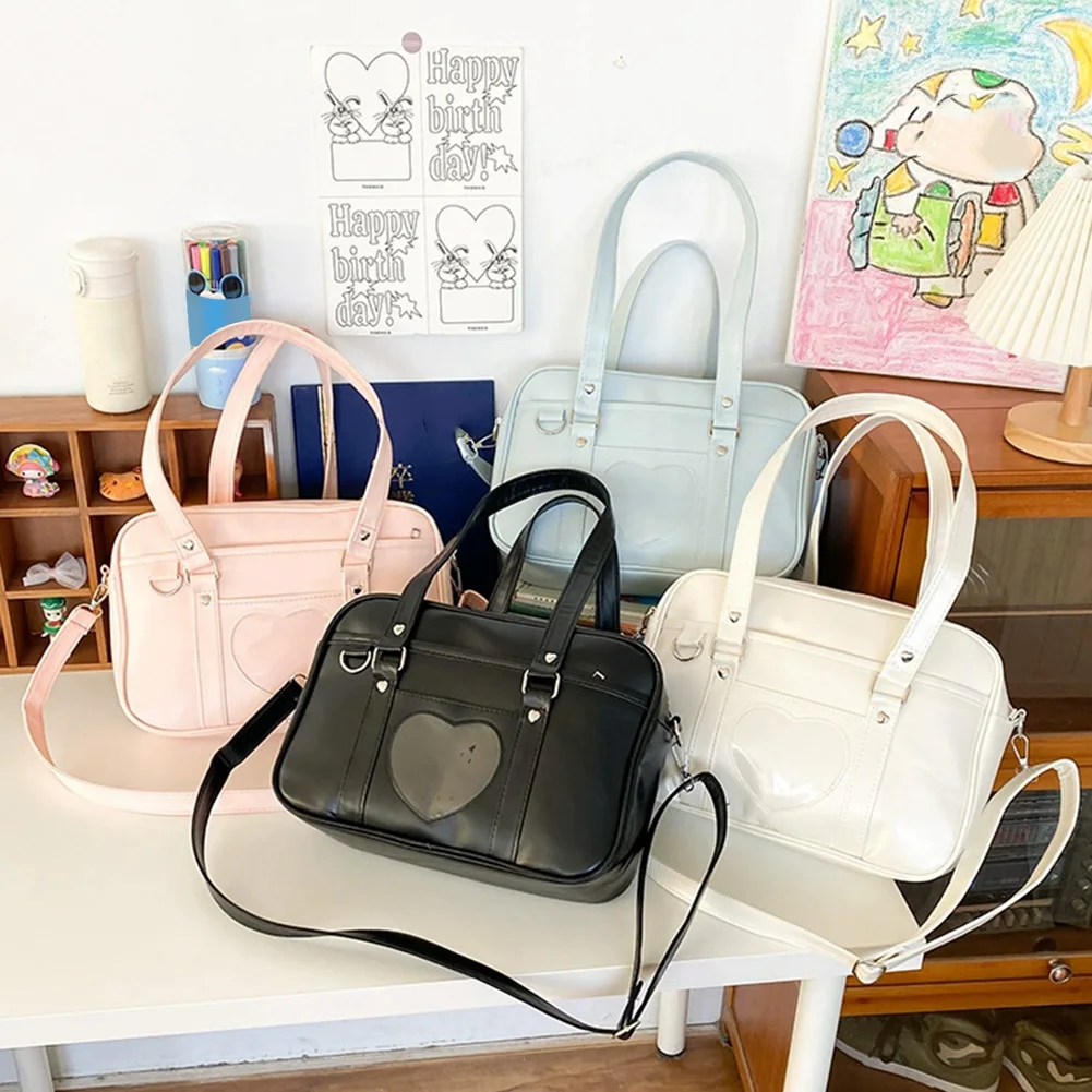 Стильная сумка через плечо с сердечком для школы, милая сумка через плечо для девочек для подростков, большая вместительная сумка-тоут с сердечком, повседневная сумка для поездок на работу
Стильная сумка через плечо с сердечком для школы, милая сумка через плечо для девочек для подростков, большая вместительная сумка-тоут с сердечком, повседневная сумка для поездок на работу