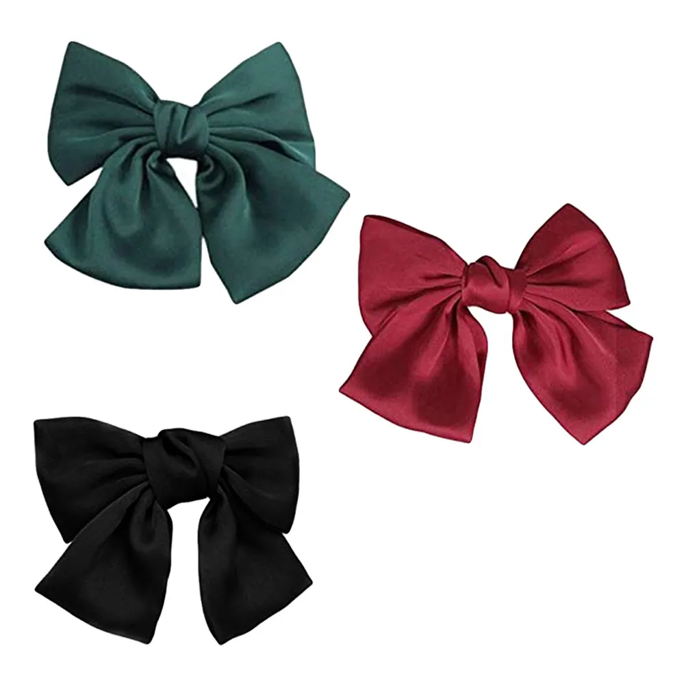 3Pcs Oversized Bow Knot Hair Clips for Women Large Non-Slip Barrette Hairstyle Holder Spring Hairpins Bows Hair Clips
3Pcs Oversized Bow Knot Hair Clips for Women Large Non-Slip Barrette Hairstyle Holder Spring Hairpins Bows Hair Clips