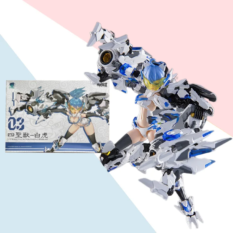 E-Model original Atkgirl series of four sacred beasts white tiger 1/12 anime action figure assembly model toy collection gift
E-Model original Atkgirl series of four sacred beasts white tiger 1/12 anime action figure assembly model toy collection gift