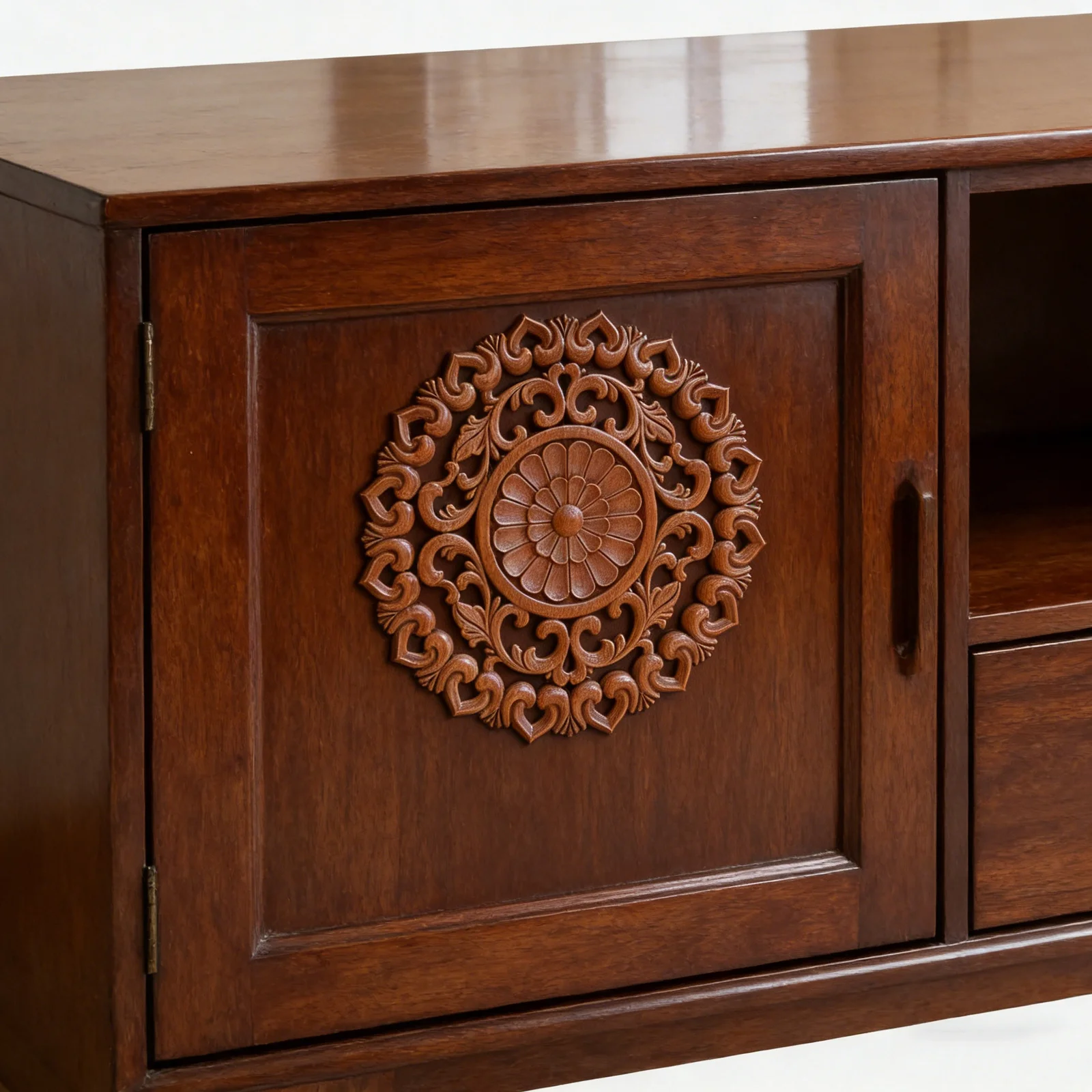 Wood Carved Round Applique Onlay Unpainted Natural Wood Carving Decorative for Door Wall Ceiling Cabinet Dresser Wardrobe
Wood Carved Round Applique Onlay Unpainted Natural Wood Carving Decorative for Door Wall Ceiling Cabinet Dresser Wardrobe