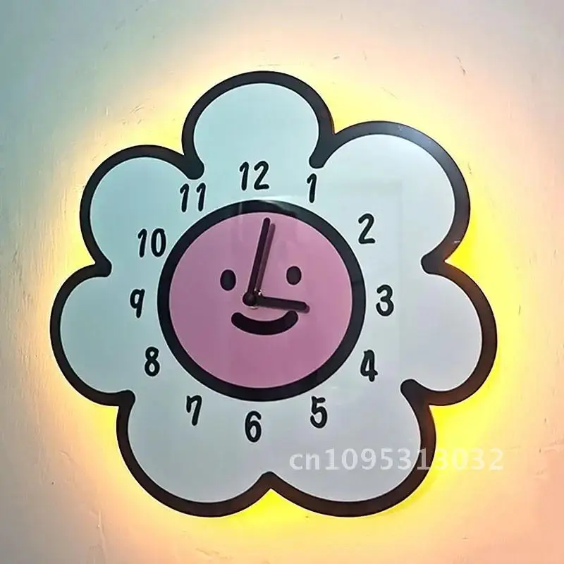 Luminous Sunflower Cartoon Wall Decorative Wall Clock Decorative Room Room Clock Children's Living Office Silent
Luminous Sunflower Cartoon Wall Decorative Wall Clock Decorative Room Room Clock Children's Living Office Silent