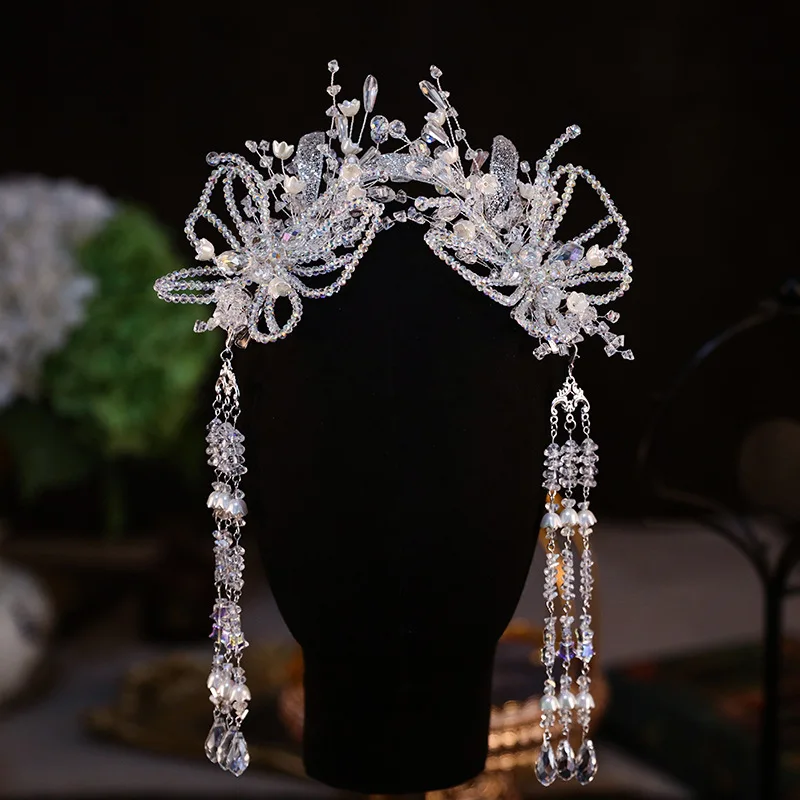 Cool Retro Three-Dimensional Pearl a Pair of Hairclips Hair Accessories Temperament Headdress Toast Dress Wedding Dress
Cool Retro Three-Dimensional Pearl a Pair of Hairclips Hair Accessories Temperament Headdress Toast Dress Wedding Dress