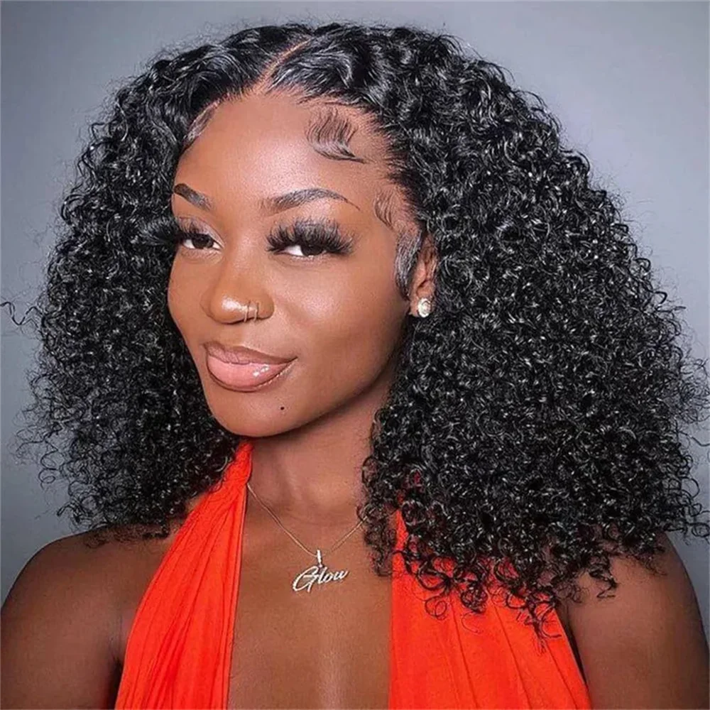 26Inch Soft Long Kinky Curly 13x4 HD Natural Black Lace Front Wig For Women Synthetic Preplucked Glueless Baby Hair Daily
26Inch Soft Long Kinky Curly 13x4 HD Natural Black Lace Front Wig For Women Synthetic Preplucked Glueless Baby Hair Daily