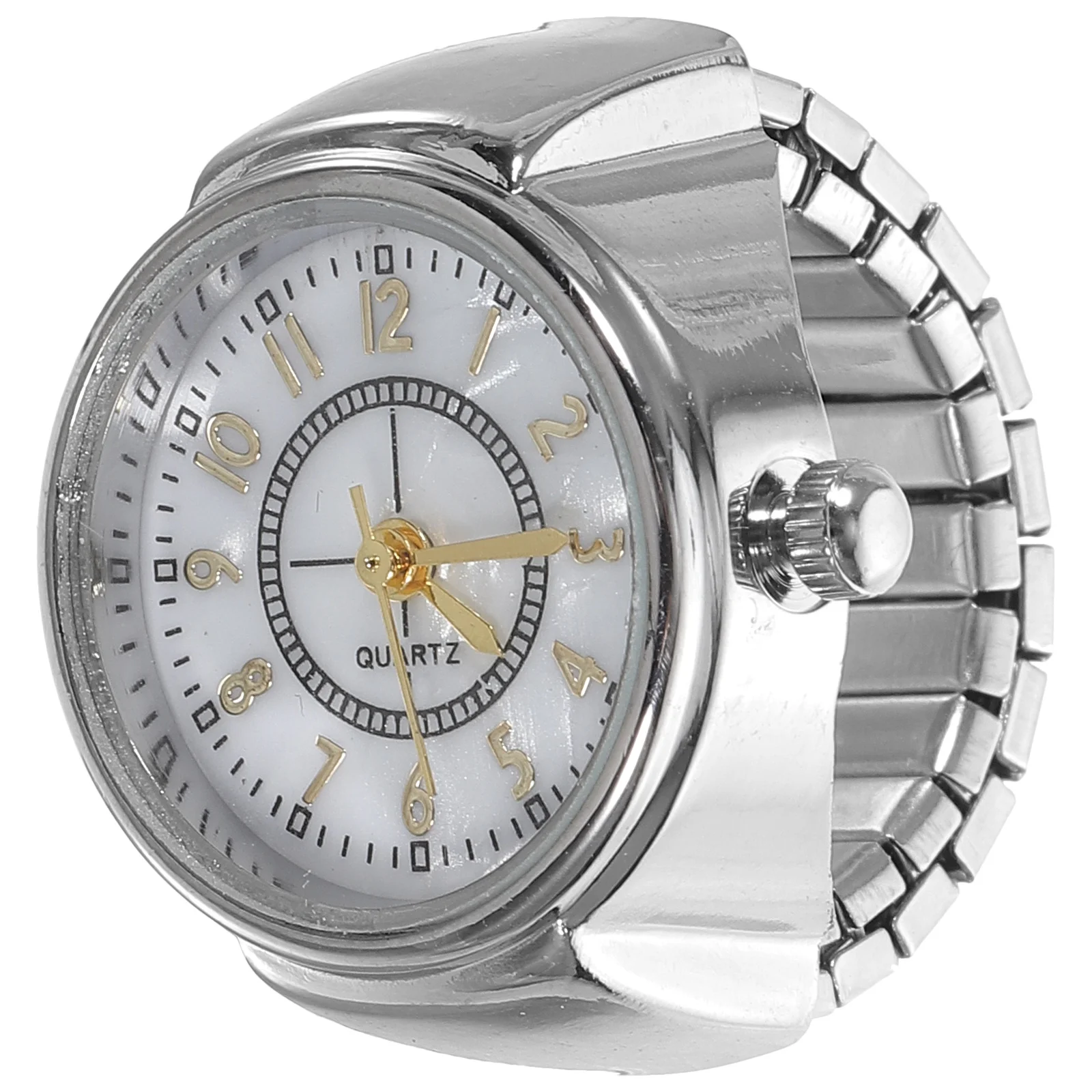 1pc Digital Big Number Clear Display Quartz Timepiece Women Men Fashion Mini Accessory Gift Decorative Tiny Ring Lightweight
1pc Digital Big Number Clear Display Quartz Timepiece Women Men Fashion Mini Accessory Gift Decorative Tiny Ring Lightweight