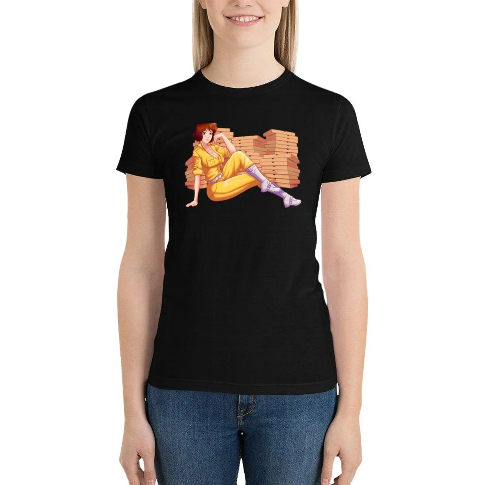 April O'Neil T-Shirt shirts graphic tees hippie clothes graphics cute tops t-shirt dress for Women plus size sexy
April O'Neil T-Shirt shirts graphic tees hippie clothes graphics cute tops t-shirt dress for Women plus size sexy