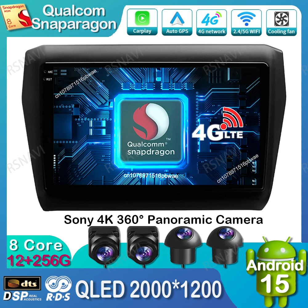 Android 15 Car Radio For Suzuki Swift 2016 2017 2018 2019 2020 2021 QLED Qualcomm 4G LTE Autoradio Navigation Stereo 5G WIFI DVD
Android 15 Car Radio For Suzuki Swift 2016 2017 2018 2019 2020 2021 QLED Qualcomm 4G LTE Autoradio Navigation Stereo 5G WIFI DVD