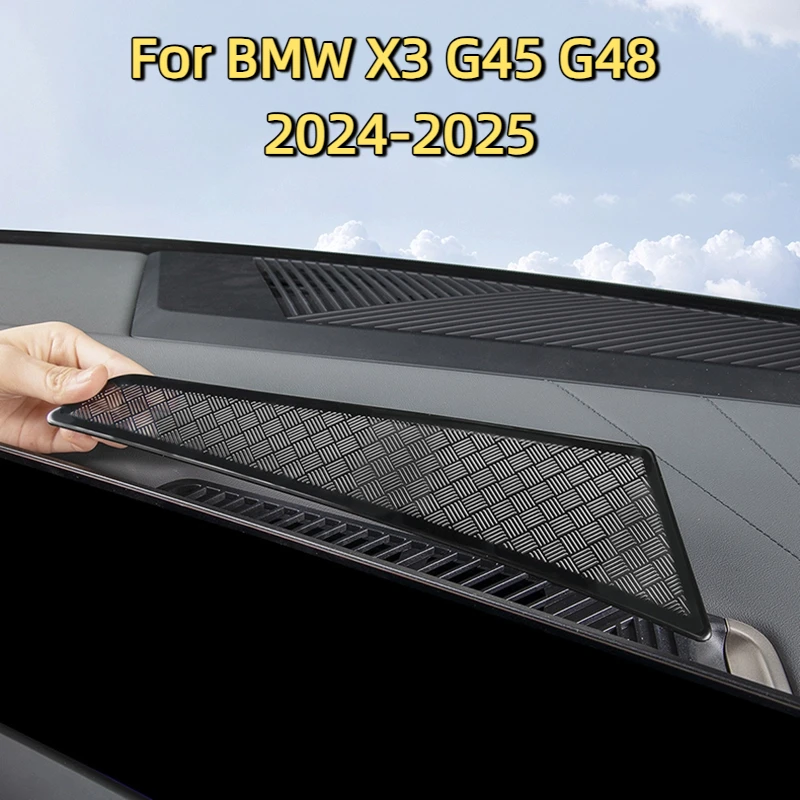 For BMW X3 G45 G48 2024-2025 Car Dashboard Air Conditioning Outlet Protection Cover Interior Decoration Sticker Accessories
For BMW X3 G45 G48 2024-2025 Car Dashboard Air Conditioning Outlet Protection Cover Interior Decoration Sticker Accessories