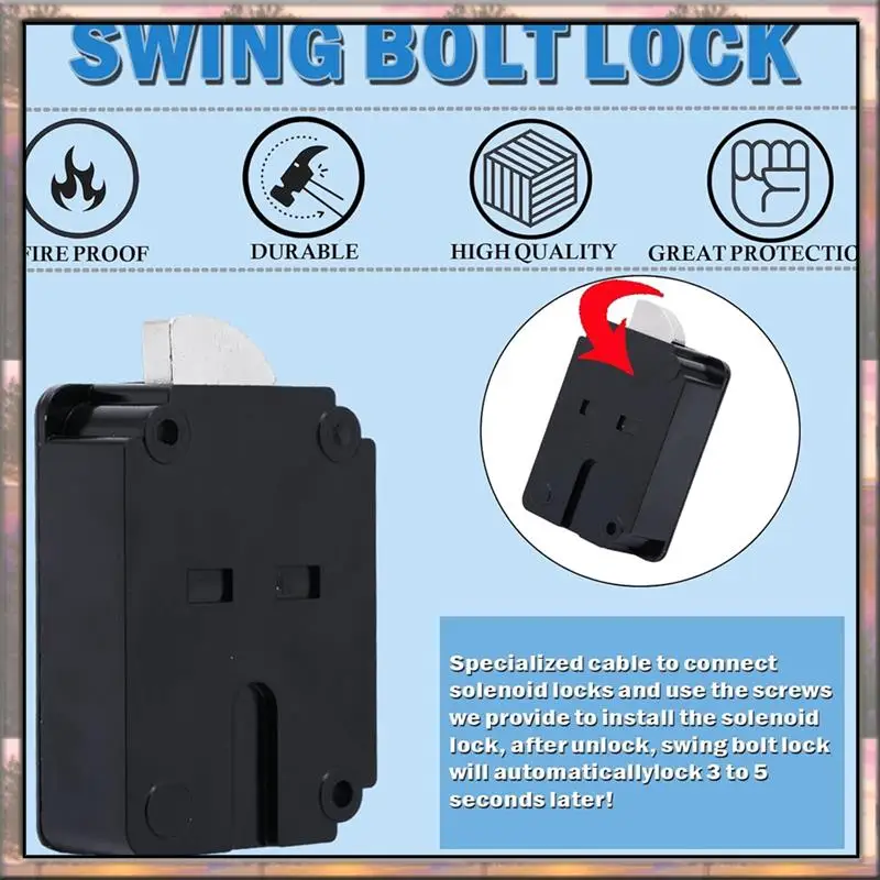 BAAZ HOT Safety Lock Replacement Electronic Safe Keypad With Swing Suitable For Trong Safe Door
BAAZ HOT Safety Lock Replacement Electronic Safe Keypad With Swing Suitable For Trong Safe Door
