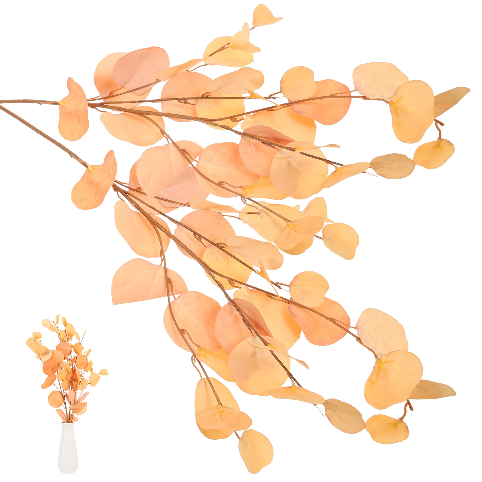 2Pcs Artificial Eucalyptus Stems Faux Leaves Home Decor Wedding Branches Farmhouse Centerpieces Christmas Wreath SuppliesPlant
2Pcs Artificial Eucalyptus Stems Faux Leaves Home Decor Wedding Branches Farmhouse Centerpieces Christmas Wreath SuppliesPlant