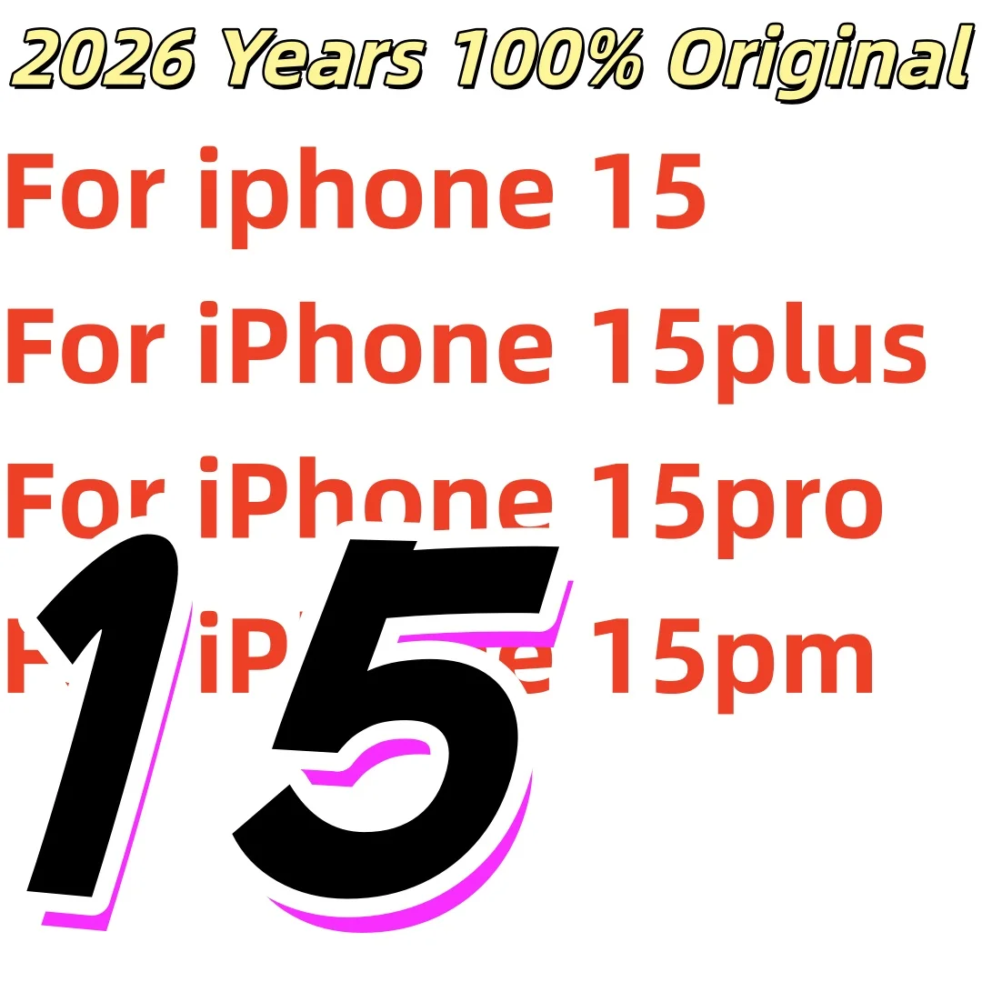 2026 100% new lithium battery suitable For iPhone 15/15plus/15pro/15promax 3501-5000mAh battery replacement with tools included
2026 100% new lithium battery suitable For iPhone 15/15plus/15pro/15promax 3501-5000mAh battery replacement with tools included