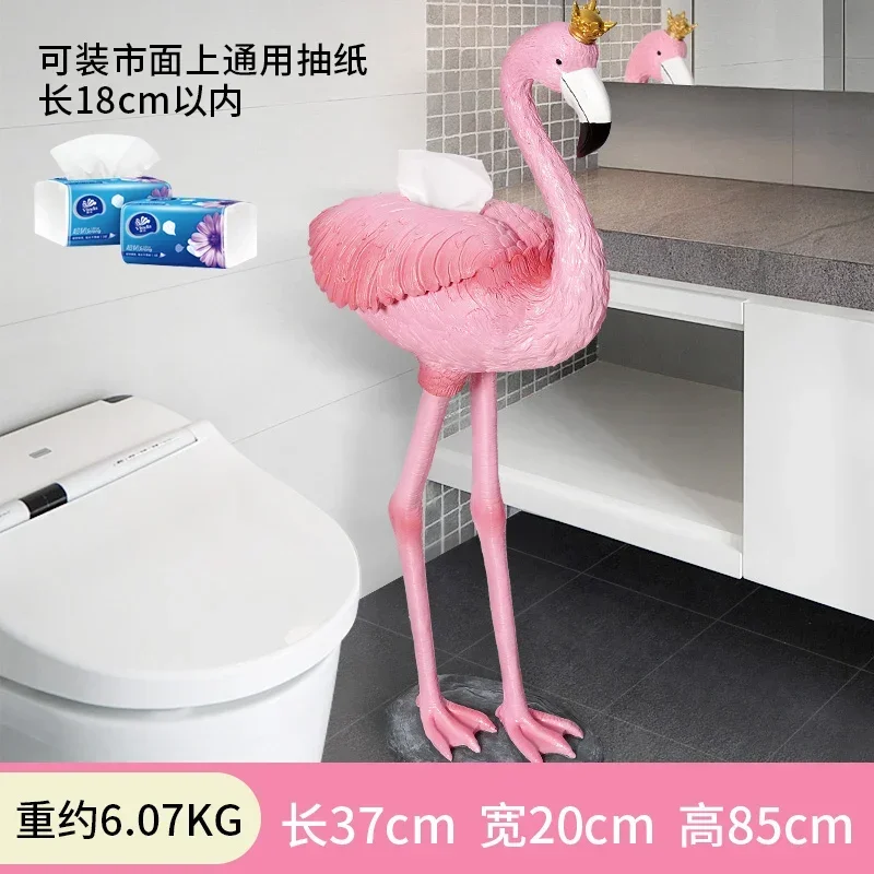 Nordic light luxury creative home decoration tissue box flamingo living room ornament large floor
Nordic light luxury creative home decoration tissue box flamingo living room ornament large floor