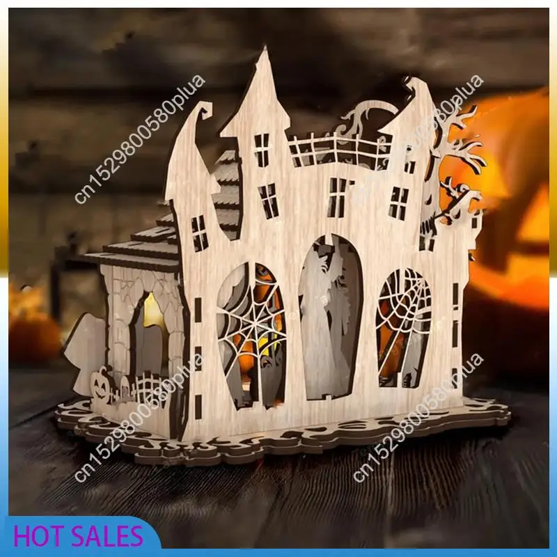 AB31-Witch House Абажур Модель Строительный Набор DIY Деревянный Для Хэллоуина Набор Дом с Привидениями Праздничные Украшения
AB31-Witch House Абажур Модель Строительный Набор DIY Деревянный Для Хэллоуина Набор Дом с Привидениями Праздничные Украшения