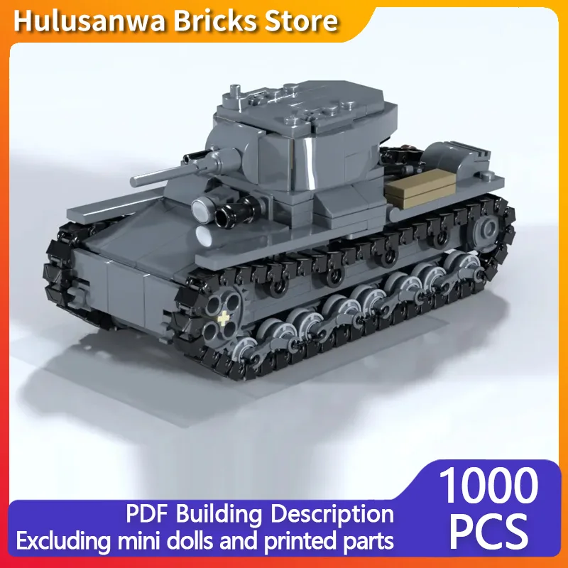 T-26 Light Military Tanks Model MOC Building Bricks War Equipment Modular Technology Gifts Holiday Assemble Children Toys Suit
T-26 Light Military Tanks Model MOC Building Bricks War Equipment Modular Technology Gifts Holiday Assemble Children Toys Suit