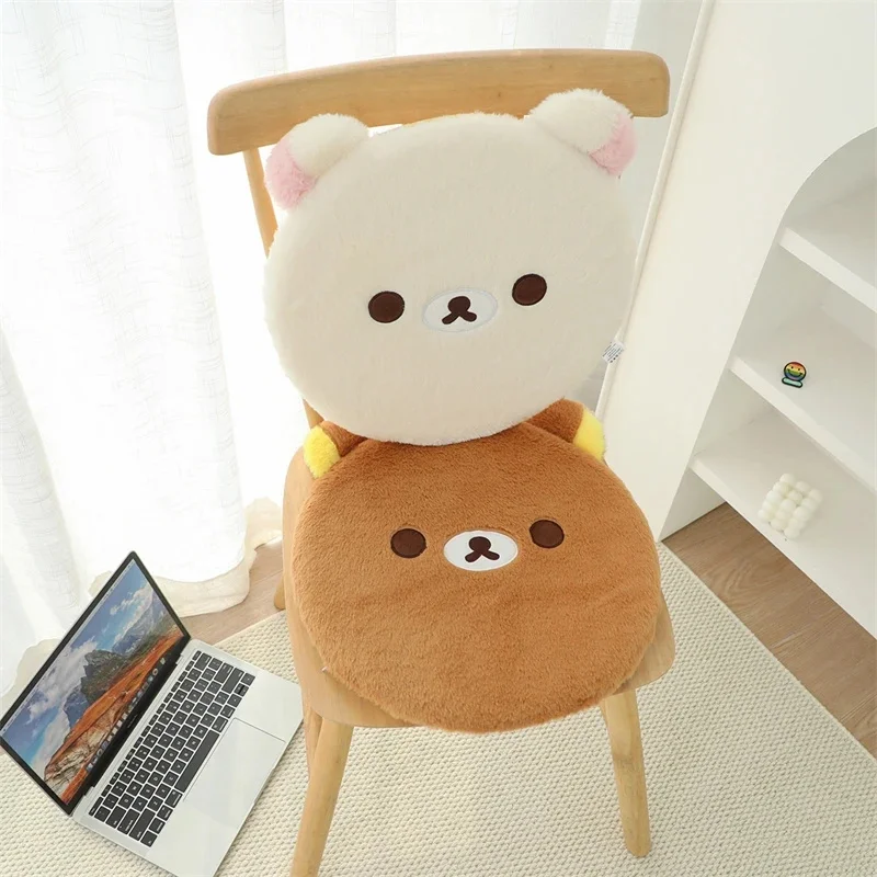 2026 New Cute Rilakkumaed Bear Plush Seat Cushion Thickened Memory Foam Anti Slip Chair Pad For Office Student Home Sofa Decor
2026 New Cute Rilakkumaed Bear Plush Seat Cushion Thickened Memory Foam Anti Slip Chair Pad For Office Student Home Sofa Decor