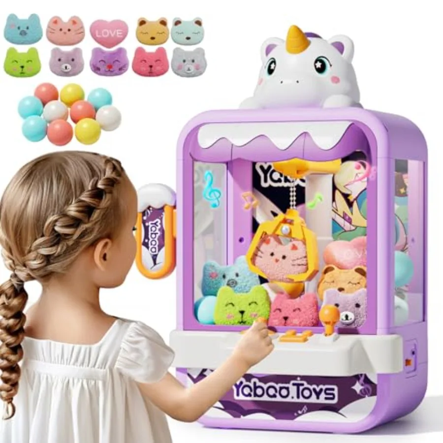 Claw Machine for Girl, Vending Machines Toys for Girls 4 5 6 7 8, Unicorns Girls Toys Age 6-8 4-5, Arcades Game Party Toy Age 6
Claw Machine for Girl, Vending Machines Toys for Girls 4 5 6 7 8, Unicorns Girls Toys Age 6-8 4-5, Arcades Game Party Toy Age 6