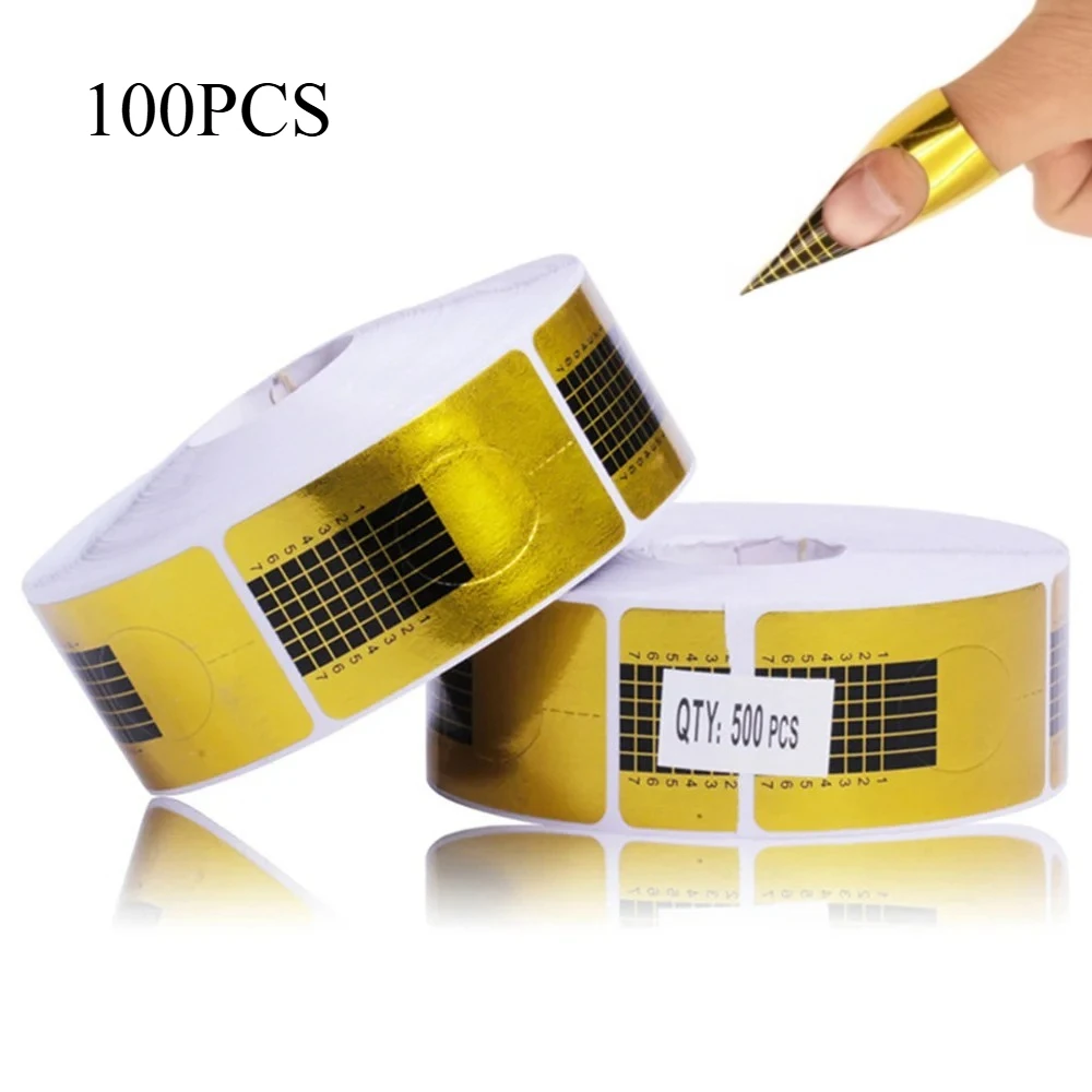 100Pcs French Nail Form Set Tips Acrylic UV Gel Extension Curl Form Nail Paper Stickers Building Curled Manicure Tools
100Pcs French Nail Form Set Tips Acrylic UV Gel Extension Curl Form Nail Paper Stickers Building Curled Manicure Tools