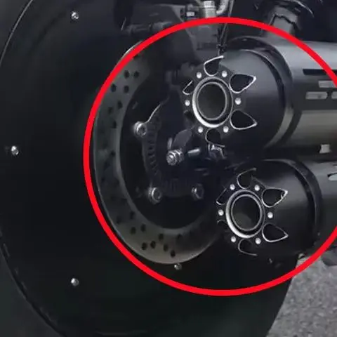 For Voge CU525 Exhaust Tail Section Decorative Cover Retro Styling Motorcycle Mod Accessories
For Voge CU525 Exhaust Tail Section Decorative Cover Retro Styling Motorcycle Mod Accessories
