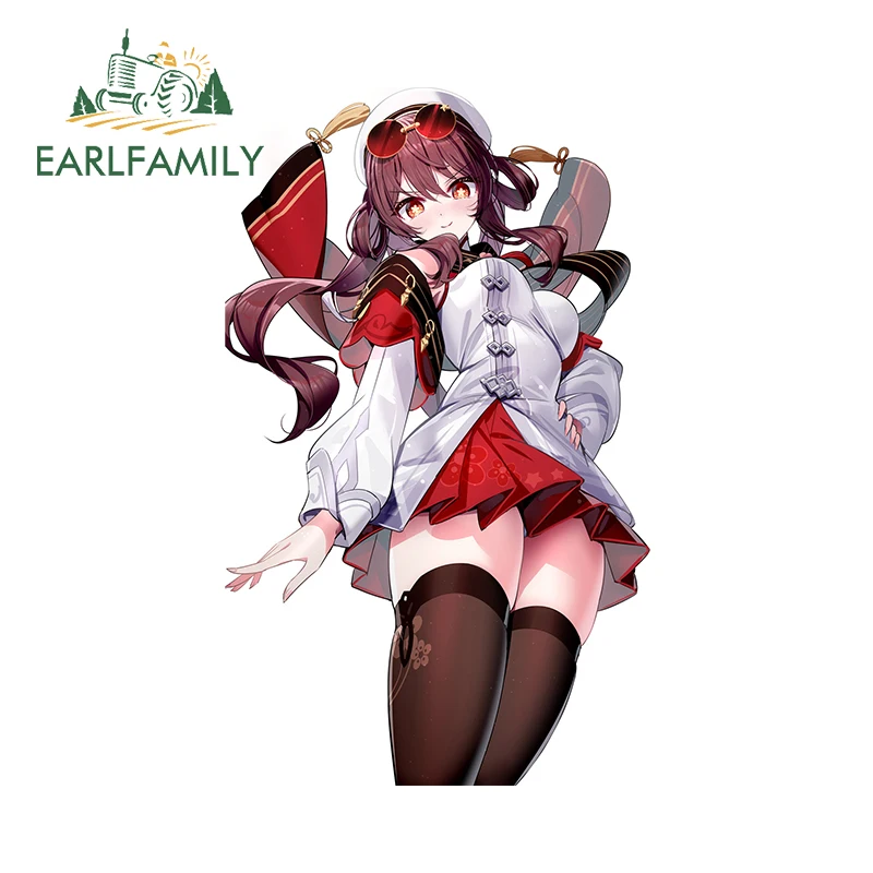 EARLFAMILY для красивых автомобильных наклеек Genshin Impact Hutao, очаровательная девушка в новом платье, забавные наклейки для мотоцикла
EARLFAMILY для красивых автомобильных наклеек Genshin Impact Hutao, очаровательная девушка в новом платье, забавные наклейки для мотоцикла