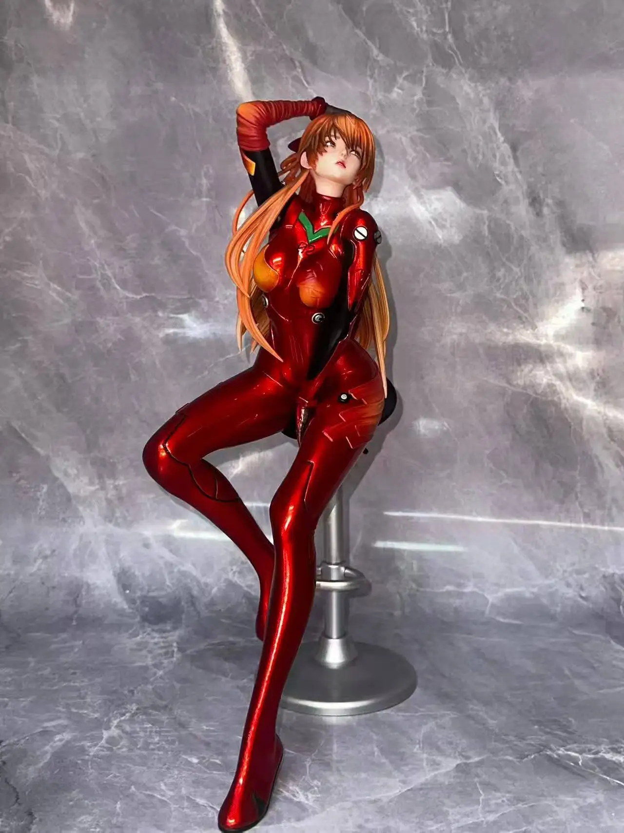 Asuka Gk Figure Delicate Painting Sitting Pose Red Driving Suit Anime Girl Desk Decoration Collectible Gift For Adult Anime Fans
Asuka Gk Figure Delicate Painting Sitting Pose Red Driving Suit Anime Girl Desk Decoration Collectible Gift For Adult Anime Fans
