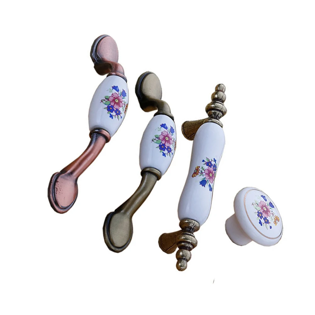 2Pcs Ceramic Knobs Zinc Alloy Modern Drawer Pull Handle for Cabinet Wardrobe Shoe Cabinet Orchid Design 6037-76 Pitch
2Pcs Ceramic Knobs Zinc Alloy Modern Drawer Pull Handle for Cabinet Wardrobe Shoe Cabinet Orchid Design 6037-76 Pitch