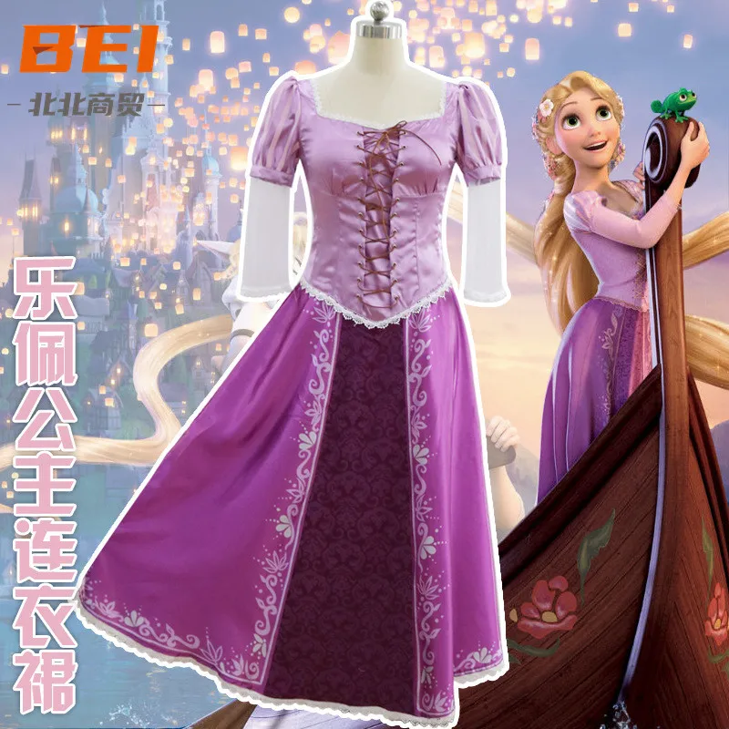 Disney Potdemiel Rapunzel Cosplay Costume Princess Dress Adult Outfit for Halloween Performance Stage Show
Disney Potdemiel Rapunzel Cosplay Costume Princess Dress Adult Outfit for Halloween Performance Stage Show