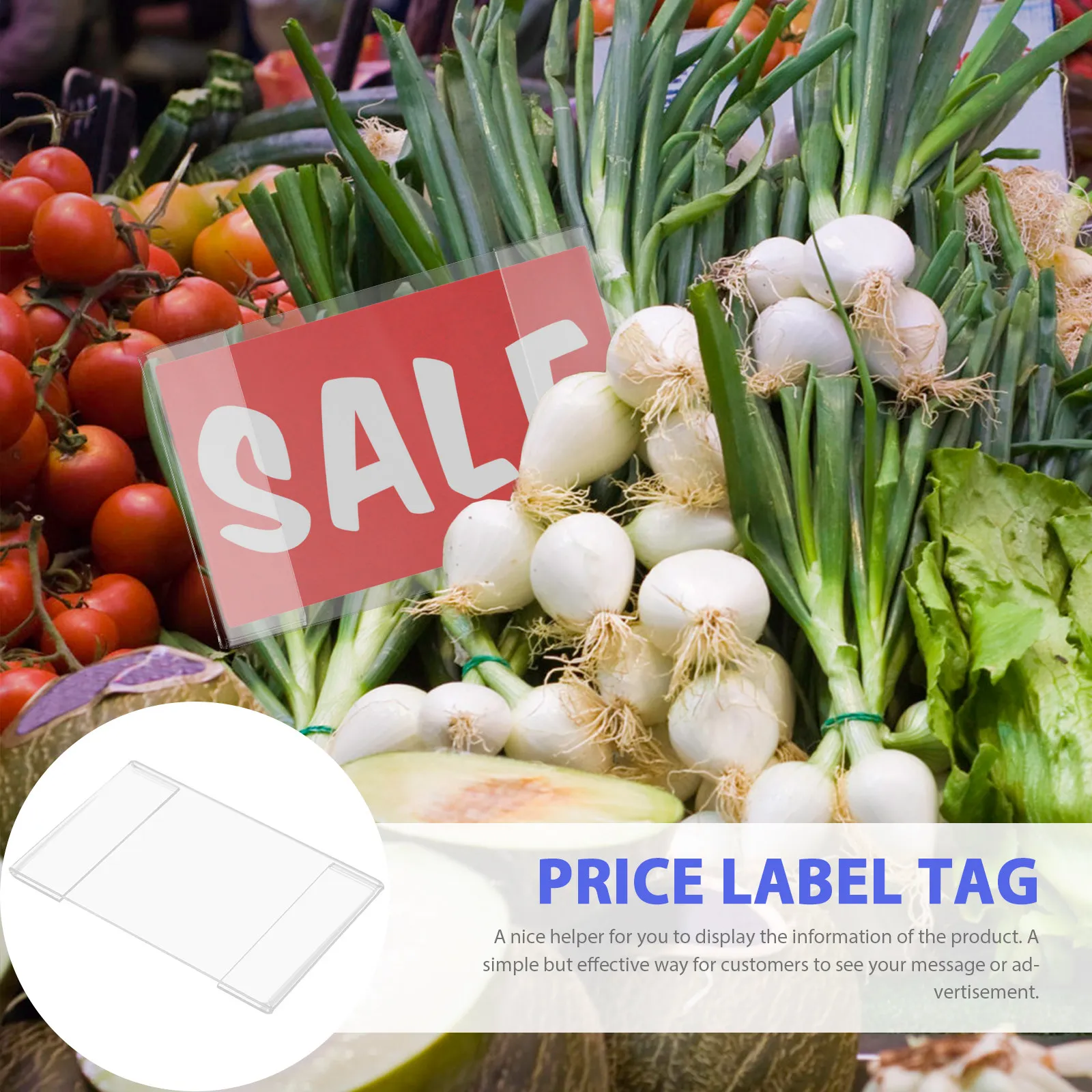 10Pcs Price Tag Holder Clear Acrylic Label Tags Shelf Display Sign Holders for Shop Market Price and Product Information
10Pcs Price Tag Holder Clear Acrylic Label Tags Shelf Display Sign Holders for Shop Market Price and Product Information