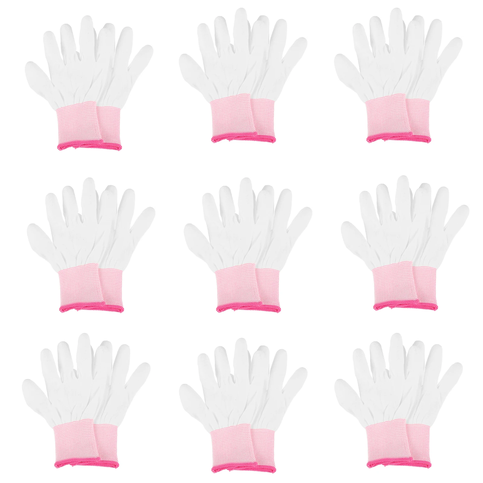 12 Pairs PU Coated Gloves Indoor Work Anti static Thin Cotton Liners Puncture Proof Ergonomic Design Quilting Sewing
12 Pairs PU Coated Gloves Indoor Work Anti static Thin Cotton Liners Puncture Proof Ergonomic Design Quilting Sewing