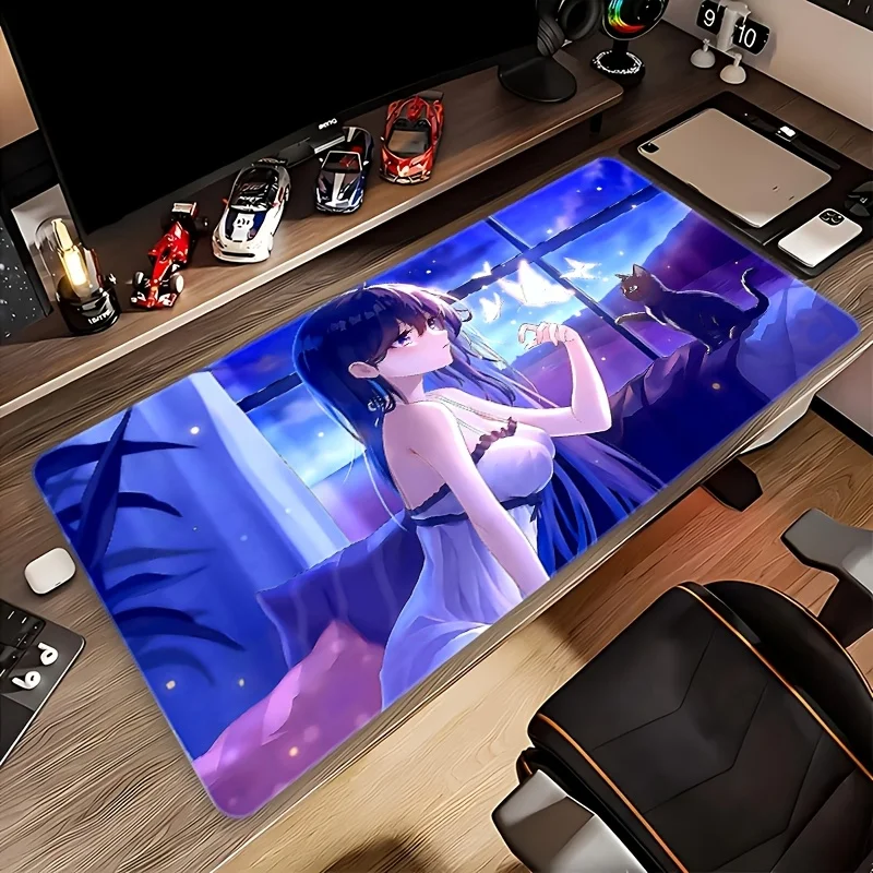 Extra Large Gaming Mousepad, Non-Slip Rubber Base, HD Printed Desk Mat for Office & Home Decor, C
Extra Large Gaming Mousepad, Non-Slip Rubber Base, HD Printed Desk Mat for Office & Home Decor, C