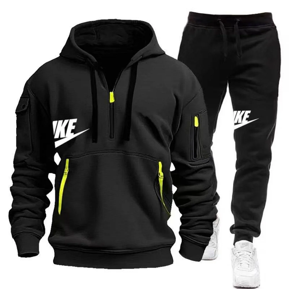2025 New men's autumn and winter suit zipper hoodie + trousers suit casual men's sportswear warm suit
2025 New men's autumn and winter suit zipper hoodie + trousers suit casual men's sportswear warm suit