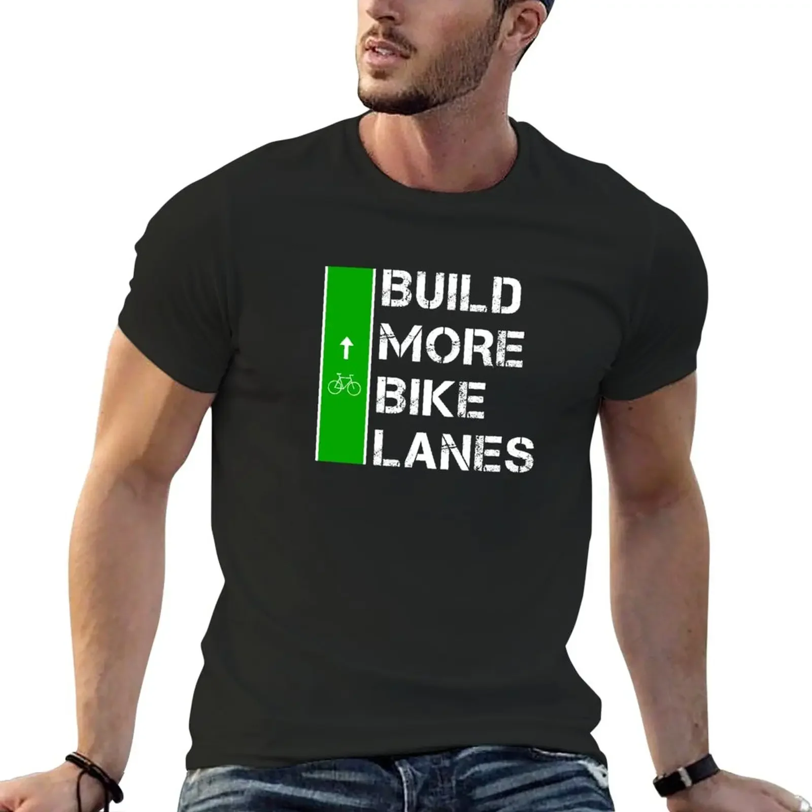 New Build More Bike Lanes T-Shirt anime clothes funny t shirt heavyweight t shirts for men
New Build More Bike Lanes T-Shirt anime clothes funny t shirt heavyweight t shirts for men