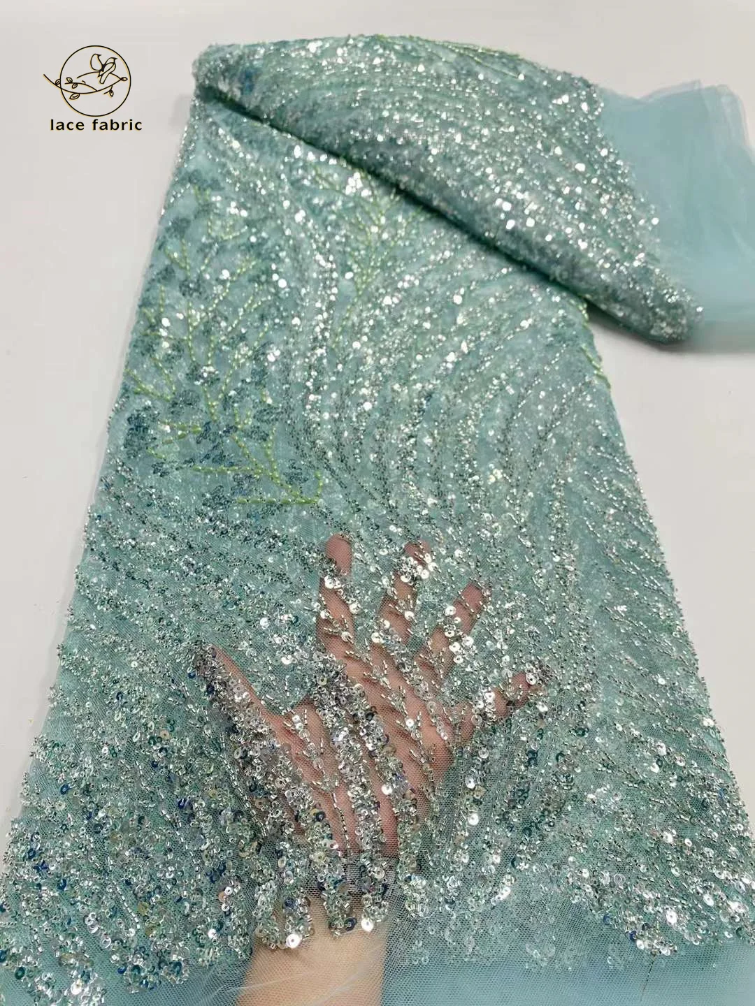 African Lace Fabric 3D Sequins for Women Nigerian Beaded Embroidery Tulle Lace French Wedding Women Sewing, High Quality 2024
African Lace Fabric 3D Sequins for Women Nigerian Beaded Embroidery Tulle Lace French Wedding Women Sewing, High Quality 2024
