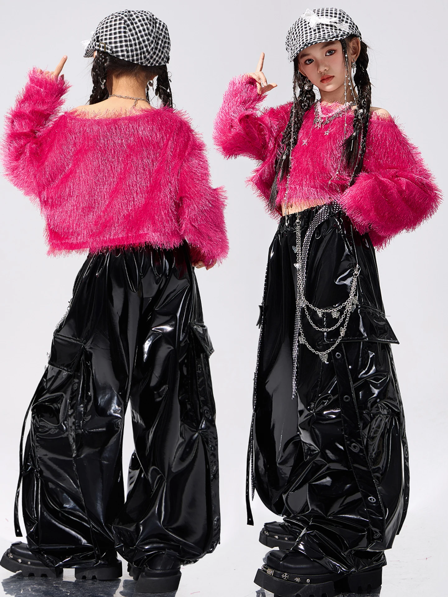 Feather Long Sleeve Top Cargo Pants Street Dance Clothes Jazz Dance Costumes Hip Hop Dance Performance Stage Clothing DN22477
Feather Long Sleeve Top Cargo Pants Street Dance Clothes Jazz Dance Costumes Hip Hop Dance Performance Stage Clothing DN22477