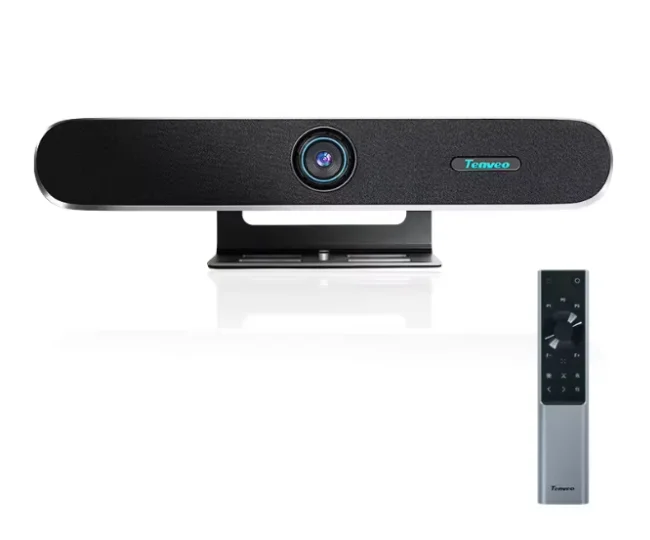 Камера для конференц-зала Tenveo Professional MeetBar UHD 4K с 4 моделями AI, микрофоном и динамиками
Камера для конференц-зала Tenveo Professional MeetBar UHD 4K с 4 моделями AI, микрофоном и динамиками