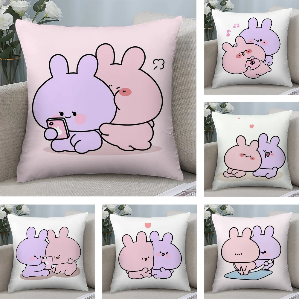 A-Asamimichan Cute Bunny Pillow Case Short Plush Pillow Covers Sofa Decorative Gift Home Double-sided Printing Cushion Cover
A-Asamimichan Cute Bunny Pillow Case Short Plush Pillow Covers Sofa Decorative Gift Home Double-sided Printing Cushion Cover