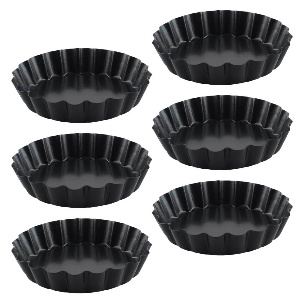 6 Pcs Cake Baking Mold Non stick Fruit Pan Dessert Tool Carbon Steel Waterproof Corrosion Resistant Classic
6 Pcs Cake Baking Mold Non stick Fruit Pan Dessert Tool Carbon Steel Waterproof Corrosion Resistant Classic