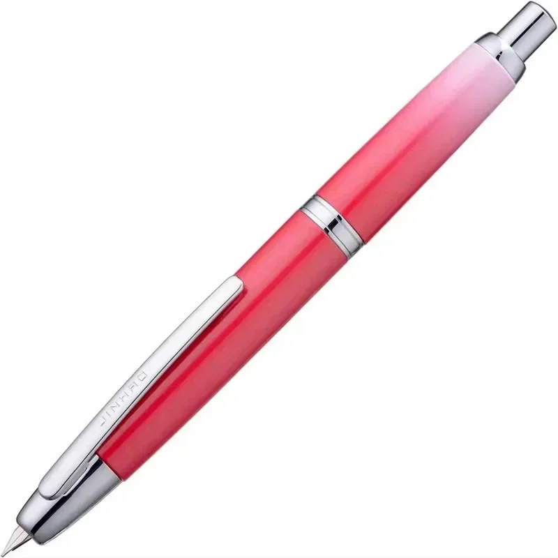 JINHAO 10 Press Retractable Fountain Pen EF/F Nib Hand Polish Clicking Limited Edition Brushed Matt Chiromium Office School
JINHAO 10 Press Retractable Fountain Pen EF/F Nib Hand Polish Clicking Limited Edition Brushed Matt Chiromium Office School