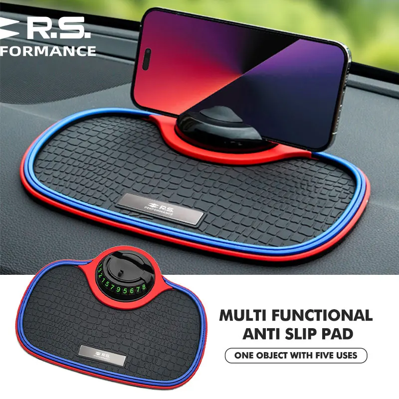 Car Anti-Skid Mat Dashboard Non-Slip Phone Pad Key Card Holder For Renault RS Kadjar Captur Clio Megane 2 3 4 RS Koleos Logan
Car Anti-Skid Mat Dashboard Non-Slip Phone Pad Key Card Holder For Renault RS Kadjar Captur Clio Megane 2 3 4 RS Koleos Logan