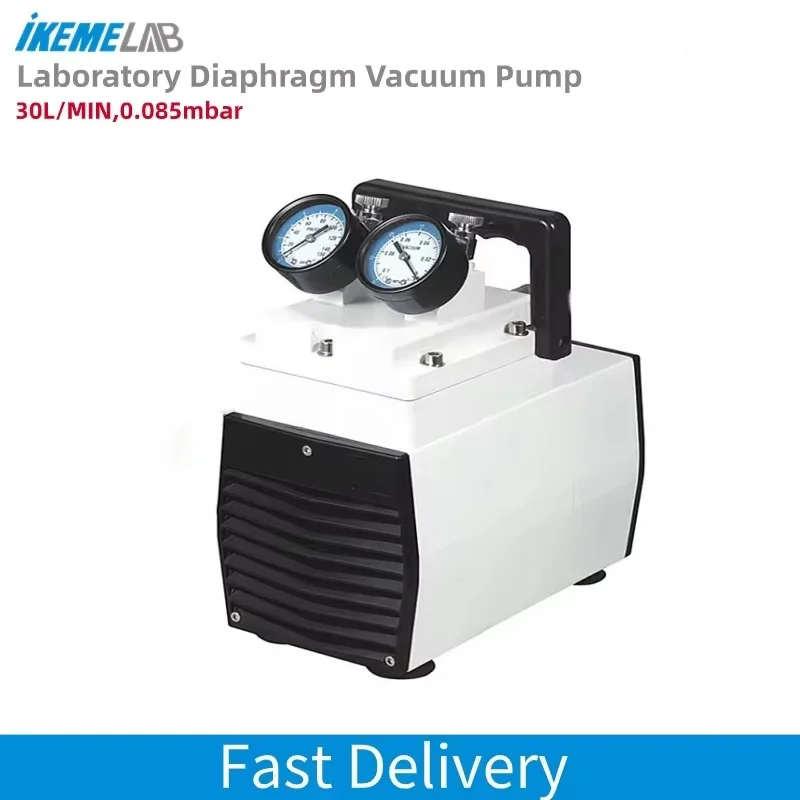 IKEME Lab Oil-free Diaphragm Vacuum Pump Portable Negative Pressure Pump 30L/MIN Laboratory Pump 220V
IKEME Lab Oil-free Diaphragm Vacuum Pump Portable Negative Pressure Pump 30L/MIN Laboratory Pump 220V